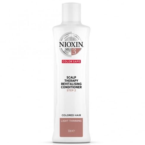 NIOXIN ACONDICIONADOR 3 - 300ml cabello coloreado, fino y aspecto normal a fino