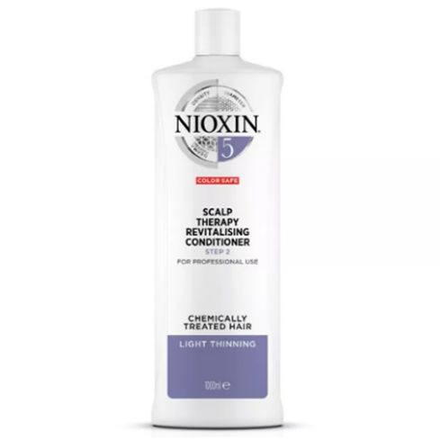 NIOXIN ACONDICIONADOR 5 1000ml cabello coloreado o natural, aspecto normal a grueso