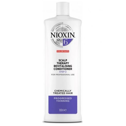 NIOXIN ACONDICIONADOR 6 1000ml cabello coloreado o natural con pérdida perceptible