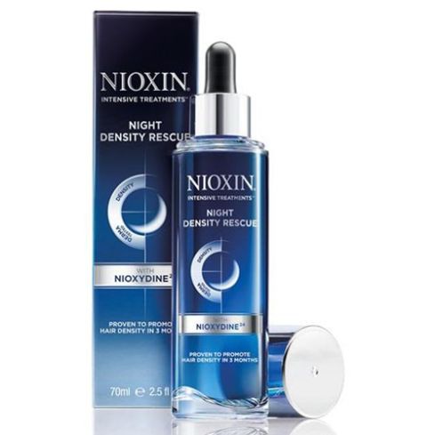 NIOXIN NIGHT DENSITY RESCUE 70ml tratamiento de noche que previene la caída del cabello