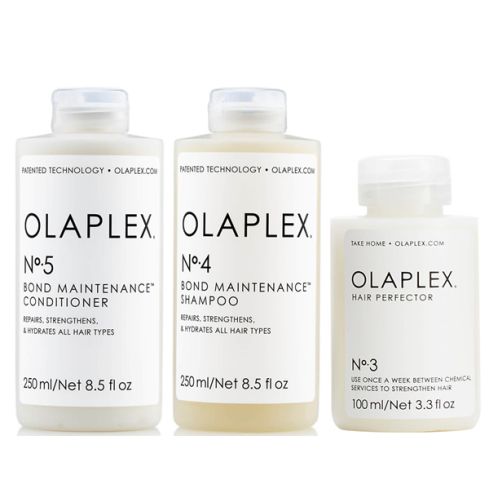OLAPLEX  KIT HERO BUNDLE - Nº 3, Nº 4 y Nº 5 - 600 ml