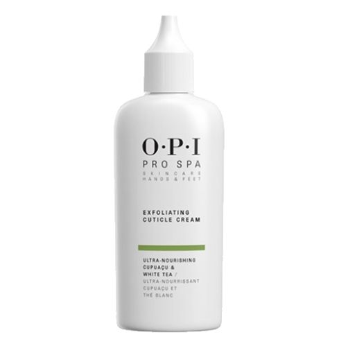 OPI PRO SPA EXFOLIATING CUTICLE CREAM 27ml / Gel de acción rápida / elimina cutículas secas y ásperas / manos y pies
