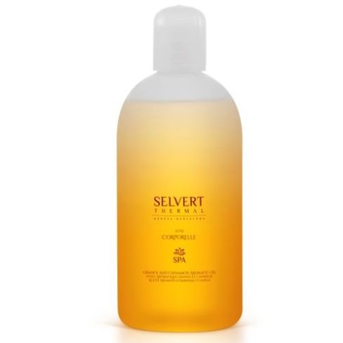 SELVERT THERMAL ORANGE AND CINNAMOND AROMATIC OIL 500 ml - aceite corporal