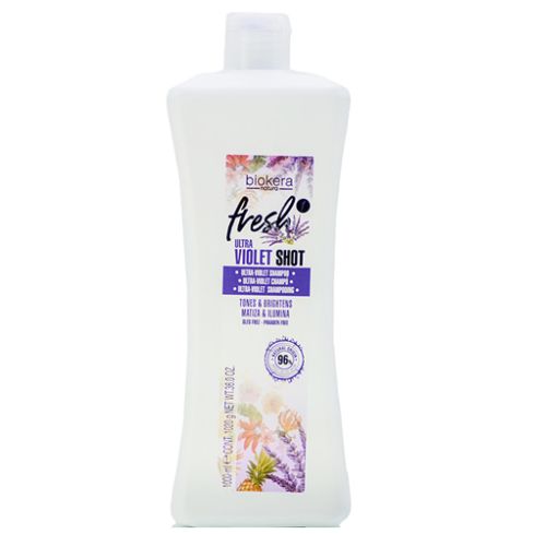 SALERM BIOKERA NATURA FRESH ULTRA VIOLET SHOT CHAMPÚ 1000ml