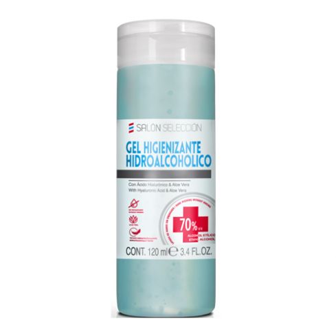 SALON SELCCION GEL LIMPIA MANOS 100 ml - con aloe vera y ácido hialurónico