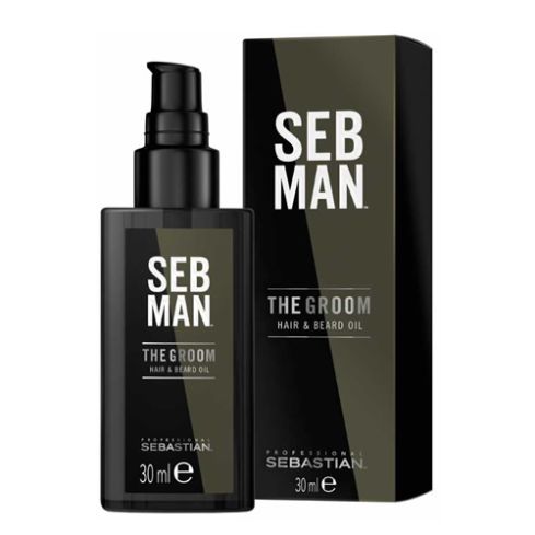 SEBASTIAN SEB MAN THE GROOM 30 ml - Aceite cabello y barba