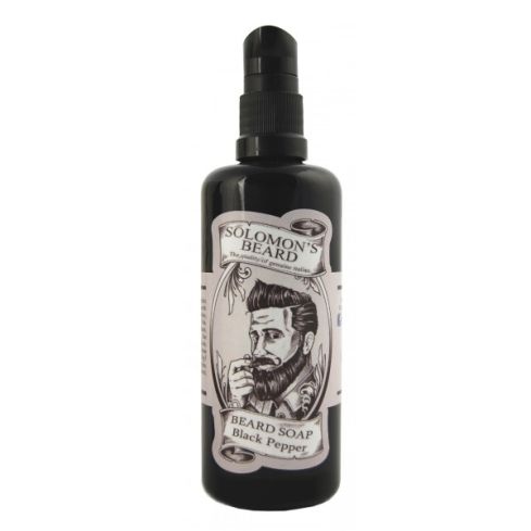 SOLOMON´S BEARD BLACK PEPPER CHAMPÚ 100 ml / afeitado barba / irritación