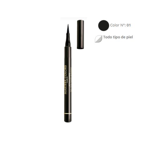 MASTERS COLORS STYLINER Color N° 01 1ml - Pincel marcador de ojos
