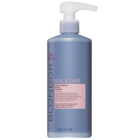 WELLA BLONDOR SEAL & CARE 500 ml - acondicionador cabello decolorado