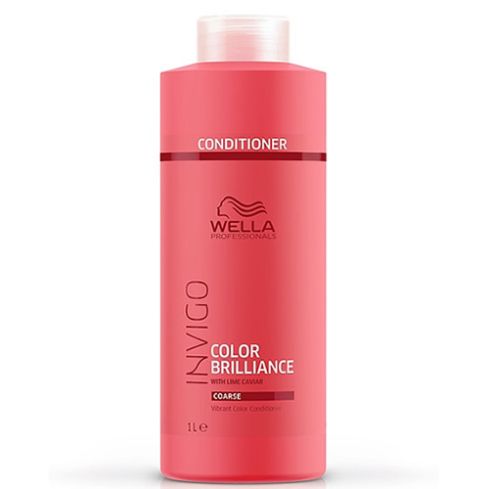 WELLA INVIGO COLOR BRILLIANCE ACONDICIONADOR 1000 ml cabello grueso con color