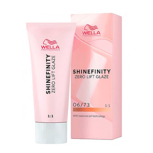 WELLA SHINEFINITY 06/73 rubio oscuro marrón dorado - 60 ml