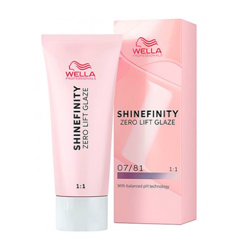 WELLA SHINEFINITY 07/81 rubio medio perla ceniza - 60 ml
