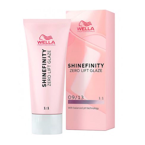 WELLA SHINEFINITY 09/13 rubio muy claro ceniza dorado - 60 ml