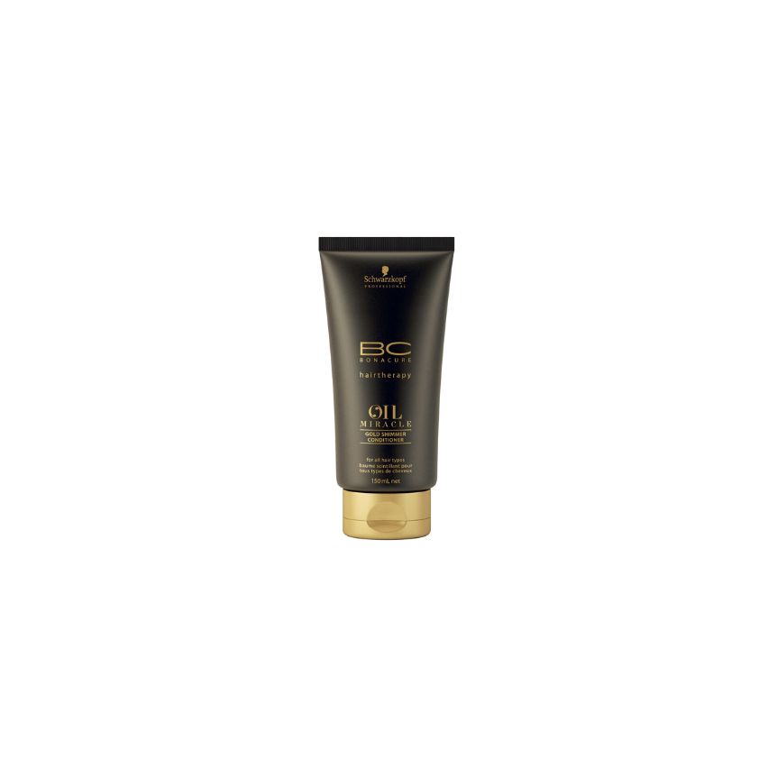 SCHWARZKOPF BC OIL MIRACLE ACONDICIONADOR 150ml brillo dorado