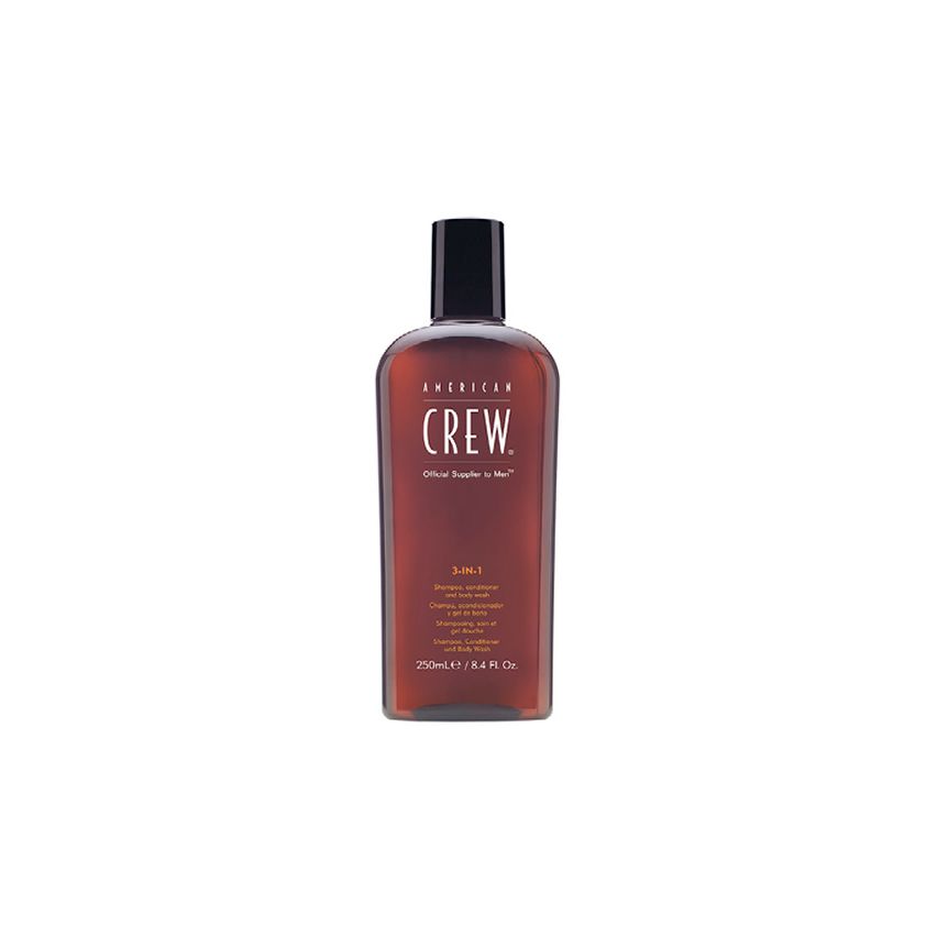 AMERICAN CREW 3-IN-1 TEA TREE CHAMPU 450ml / champu - acondicionador y gel baño