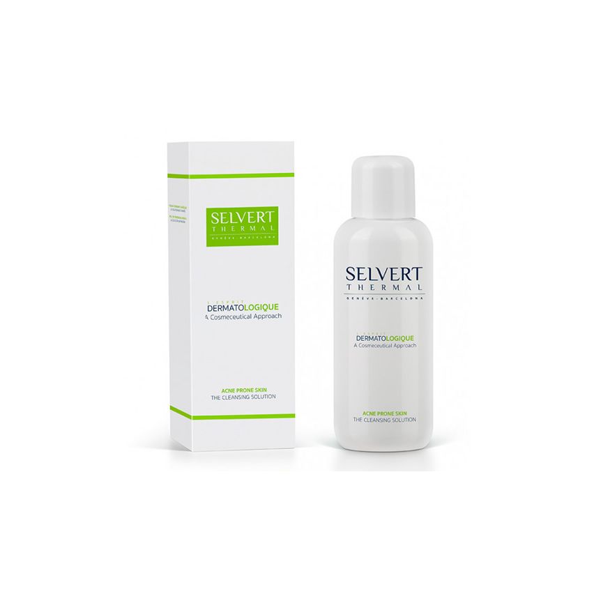 SELVERT THERMAL ACNE PRONE SKIN 200 ml - loción limpiadora piel acné
