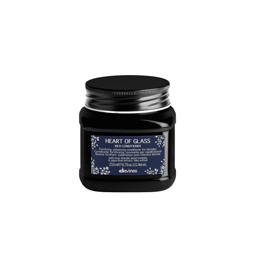  DAVINES HEART OF GLASS RICH ACONDICIONADOR 250 ml - cabello rubio