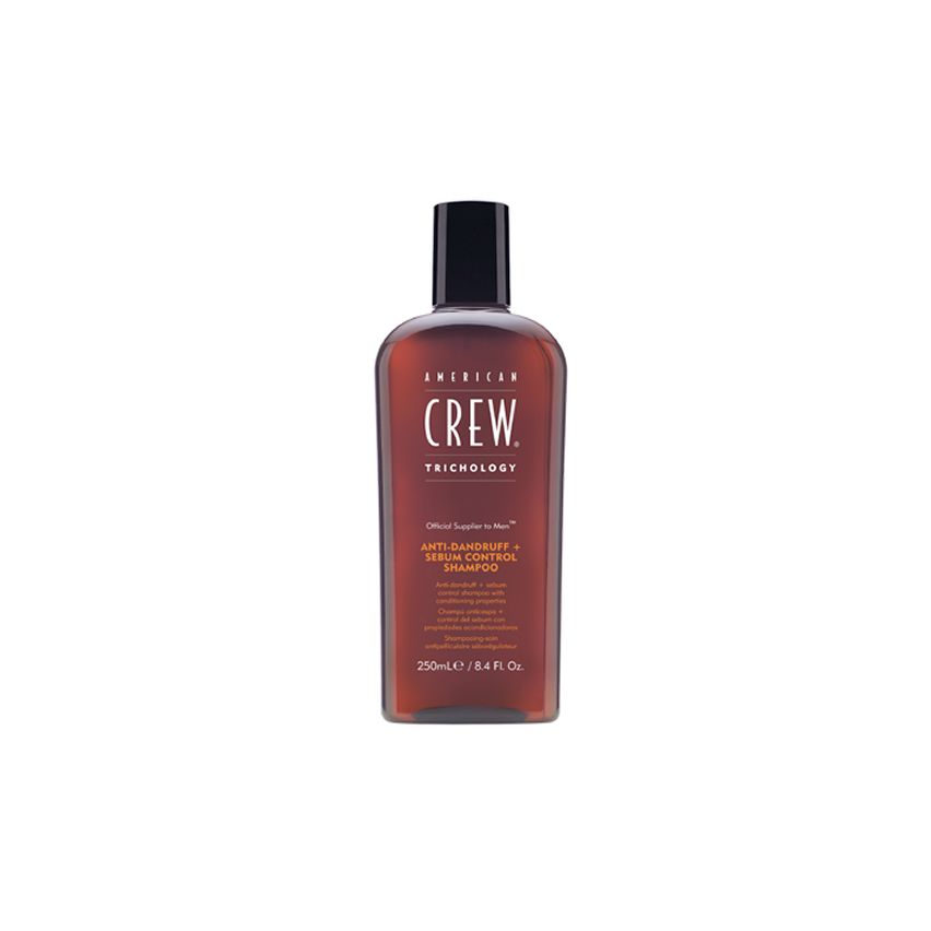 AMERICAN CREW ANTI-DANDRUFF + SEBUN CONTROL CHAMPU 250ml / cabello con caspa y grasa