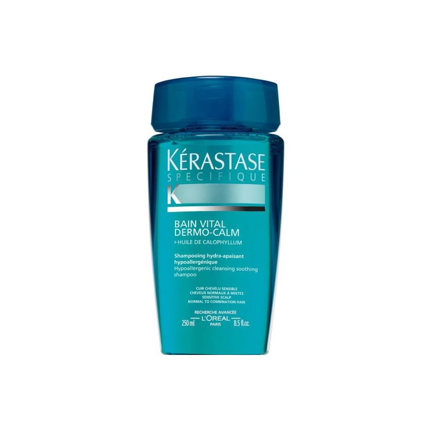 KÉRASTASE SPÉCIFIQUE DERMO-CALM BAIN VITAL 250ml  / champú / cuero cabelludo irritado / sensible