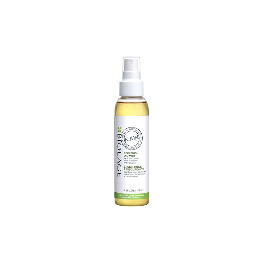 BIOLAGE RAW NOURISH ACEITE REPLENISH OIL MIST 125 ml Todo tipo de cabello