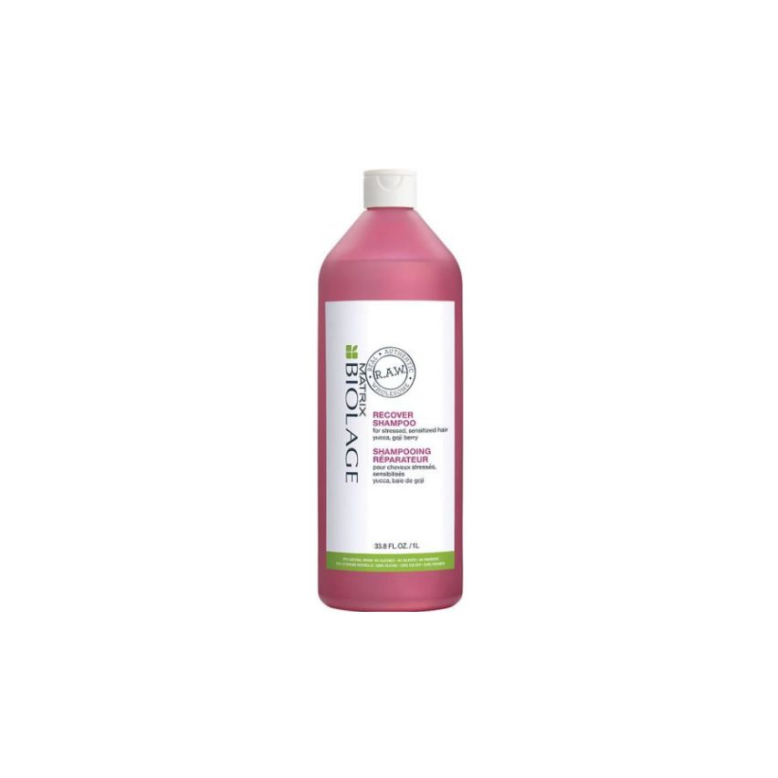 BIOLAGE RAW RECOVER CHAMPÚ 1000 ml Cabello dañado y sensible