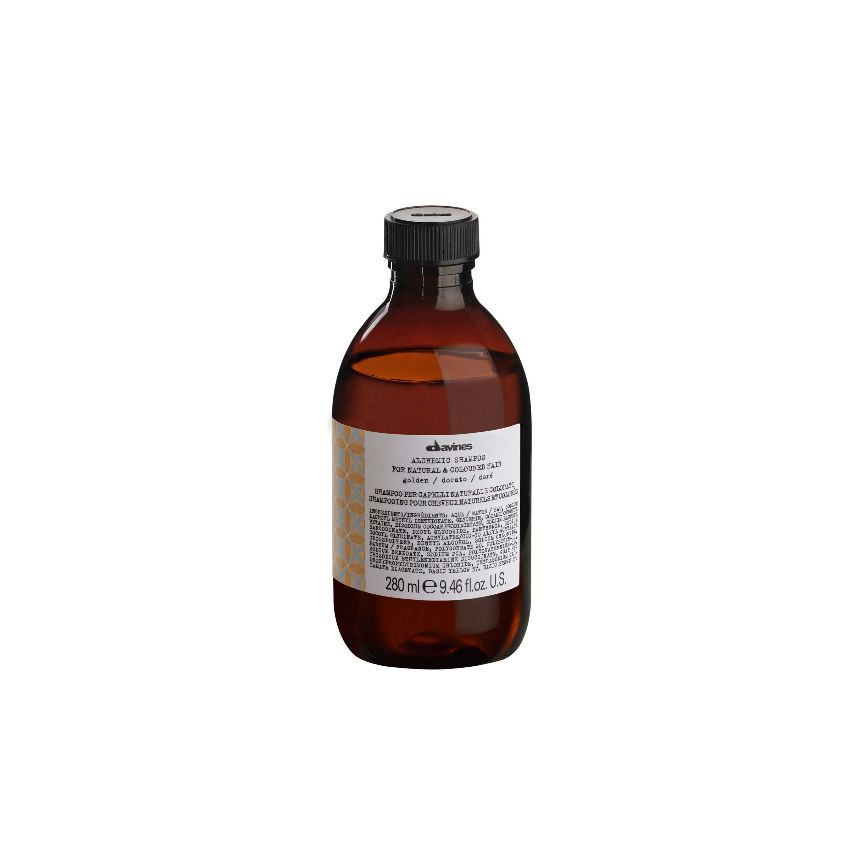 DAVINES ALCHEMIC GOLDEN CHAMPU 280ml cabello rubio / dorado