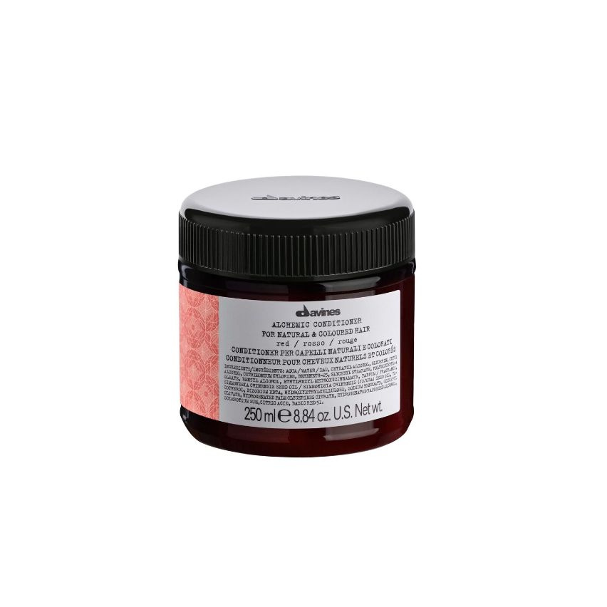 DAVINES ALCHEMIC RED ACONDICIONADOR 250ml cabello rojo / caoba