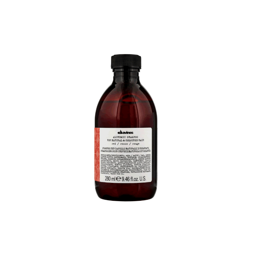 DAVINES ALCHEMIC RED CHAMPU 280ml cabello rojo / caoba