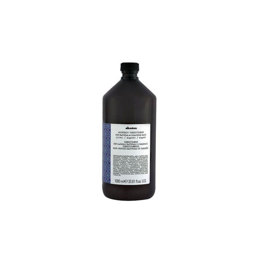 DAVINES ALCHEMIC SILVER ACONDICIONADOR 1000 ml cabello blanco / plata