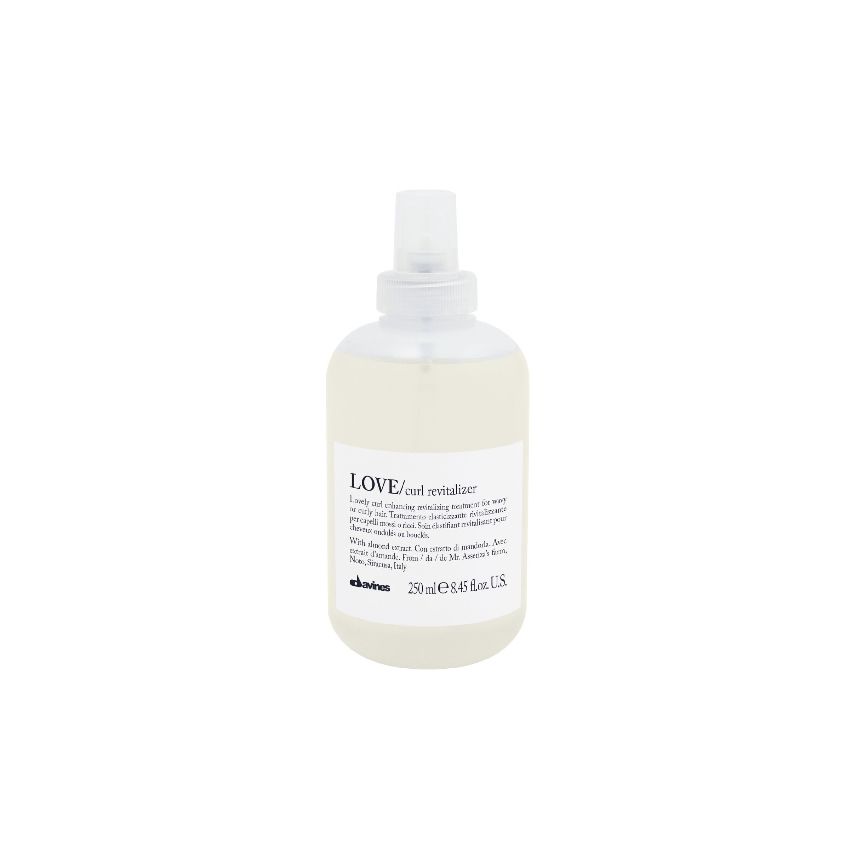 DAVINES ESSENTIAL HAIRCARE LOVE CURL REVITALIZER 250ml / Tratamiento revitalizante / aporta elasticidad al cabello rizado y ondulado