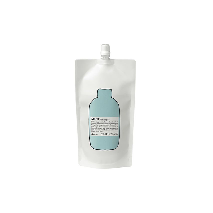 DAVINES REFILL MINU CHAMPU 500ml cabello coloreado