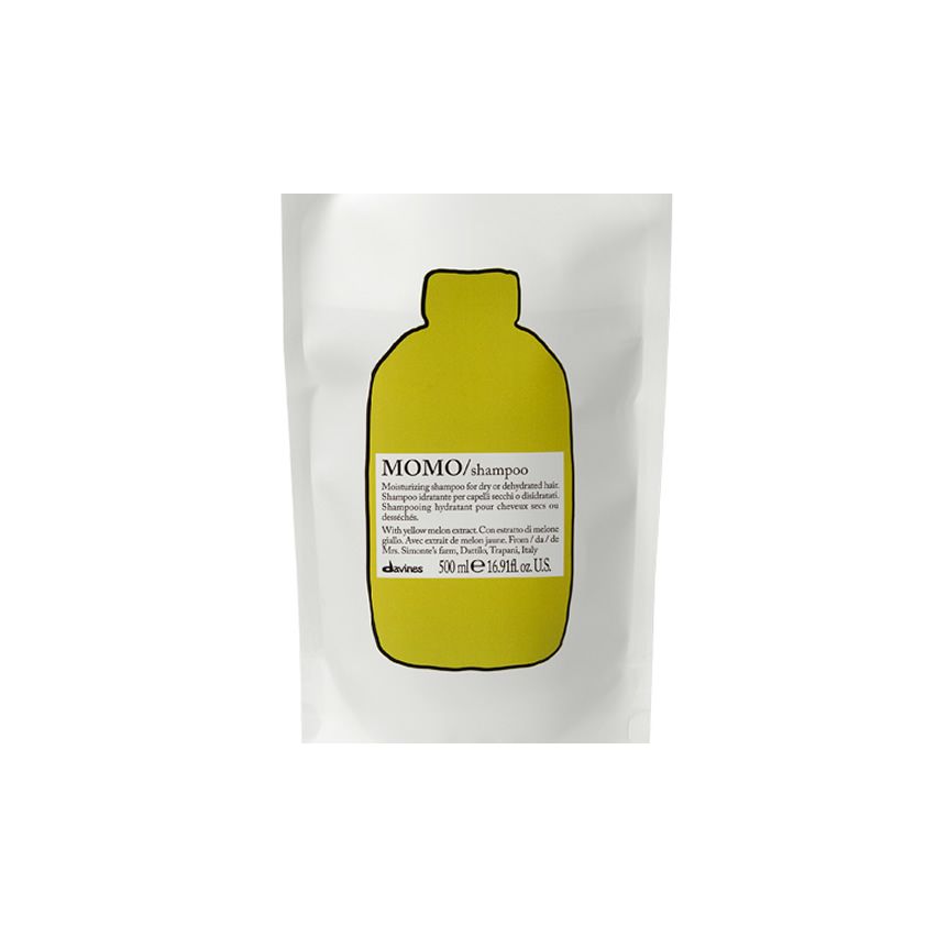 DAVINES REFILL MOMO CHAMPU 500ml Hidratante cabello seco