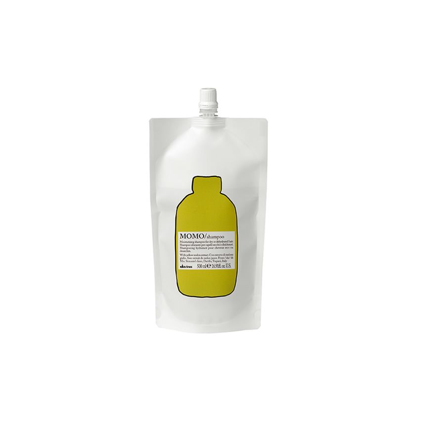 DAVINES REFILL MOMO CHAMPU 500ml Hidratante cabello seco