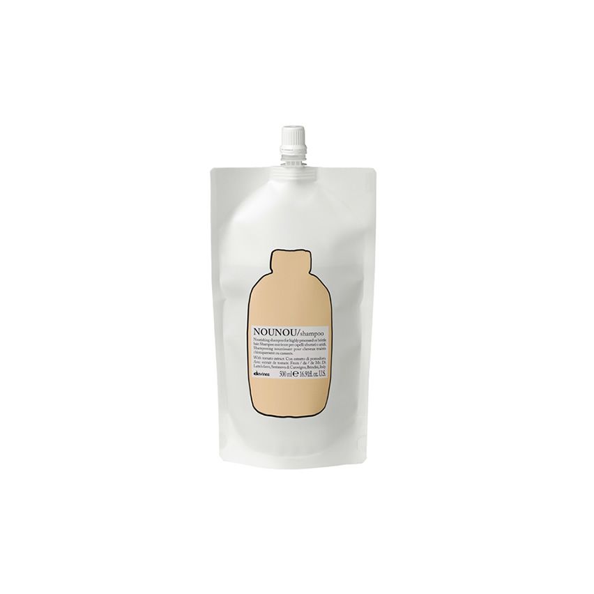 DAVINES REFILL NOUNOU CHAMPU 500ml nutritivo / iluminador