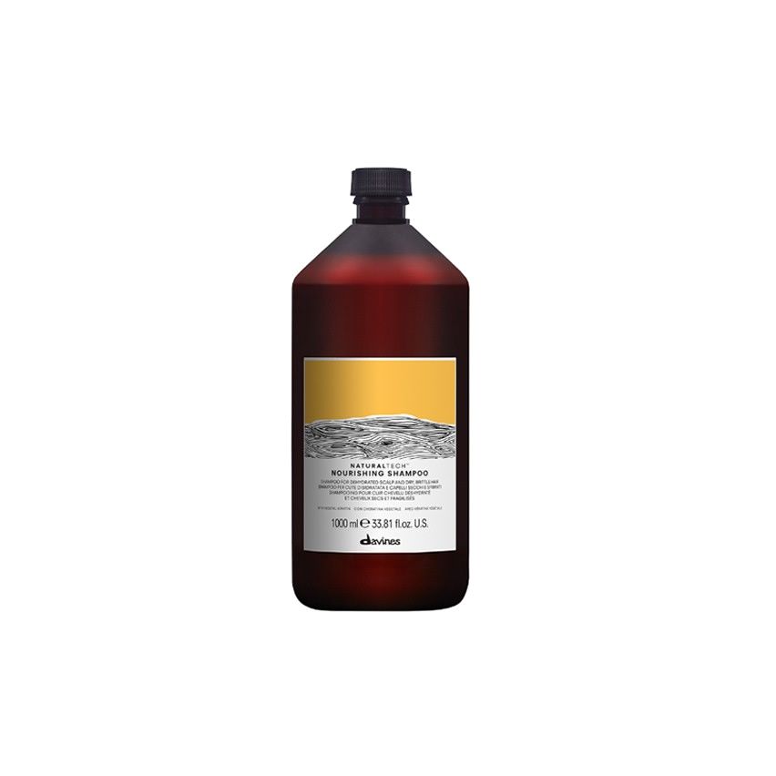 DAVINES NATURALTECH NOURISHING CHAMPÚ 1000ml (cabello seco y dañado)