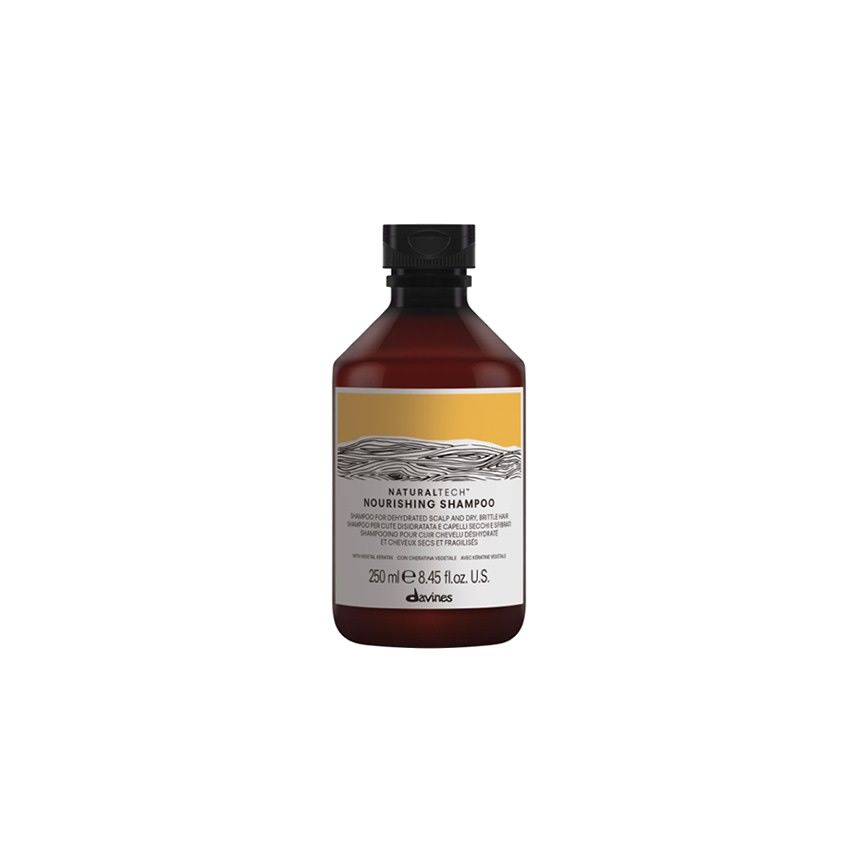 DAVINES NATURALTECH NOURISHING CHAMPÚ 250ml (cabello seco y dañado)