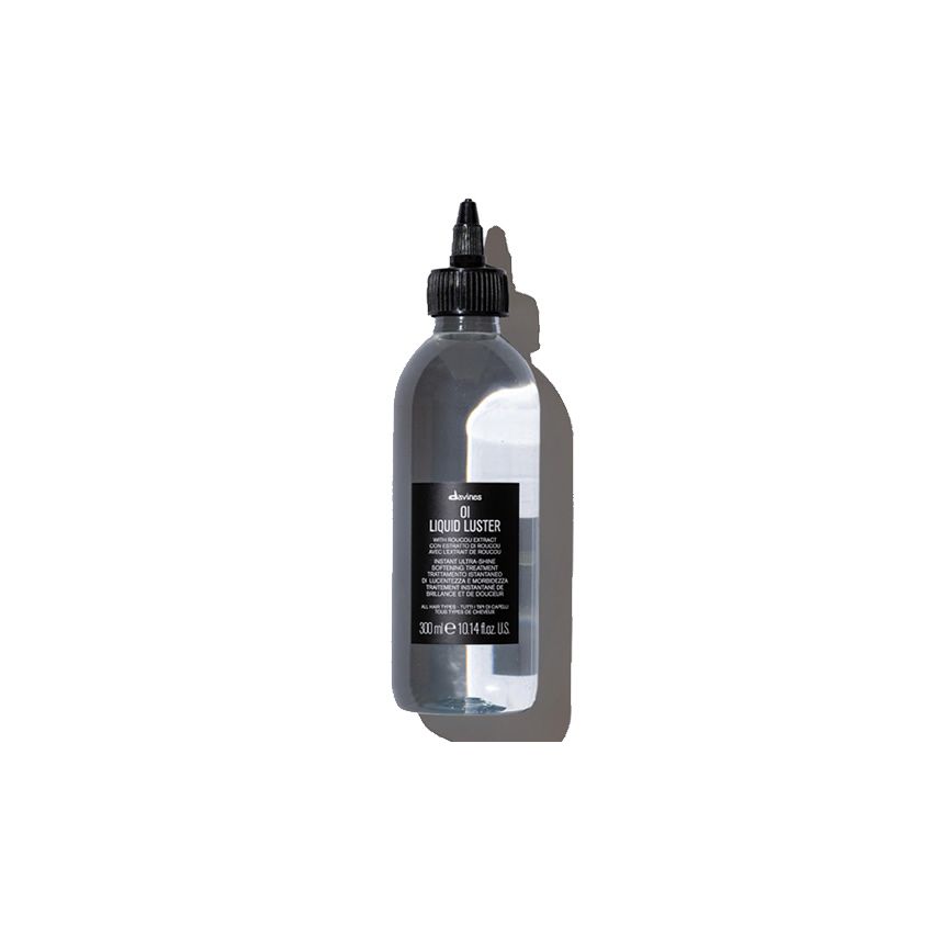 DAVINES OI LIQUID LUSTER 300ml tratamiento textura al agua efecto espejo