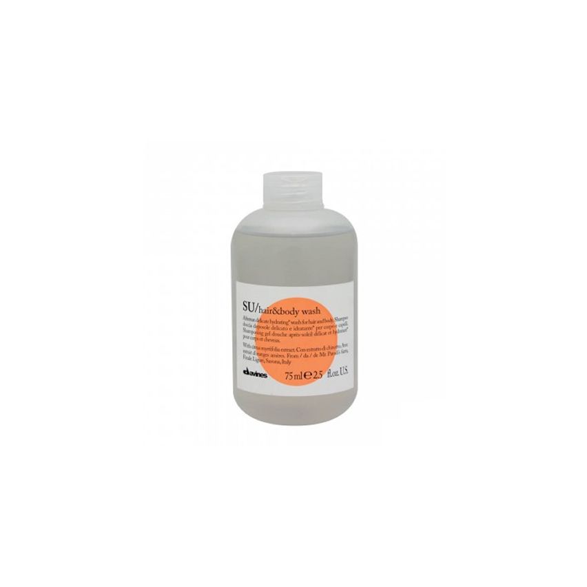 DAVINES SU / C&C CHAMPU SOLAR 75ml / cuerpo y cabello