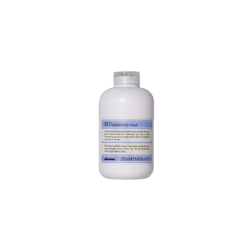 DAVINES SU / C&C CHAMPU SOLAR 250ml cuerpo y cabello