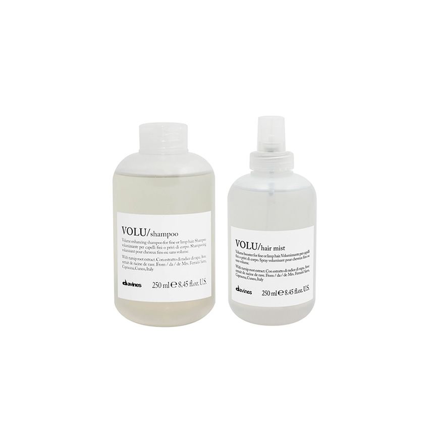 DAVINES ESSENTIAL HAIRCARE VOLU 500ml / PACK 14 / champú + acondicionador (cabello fino o lacio)