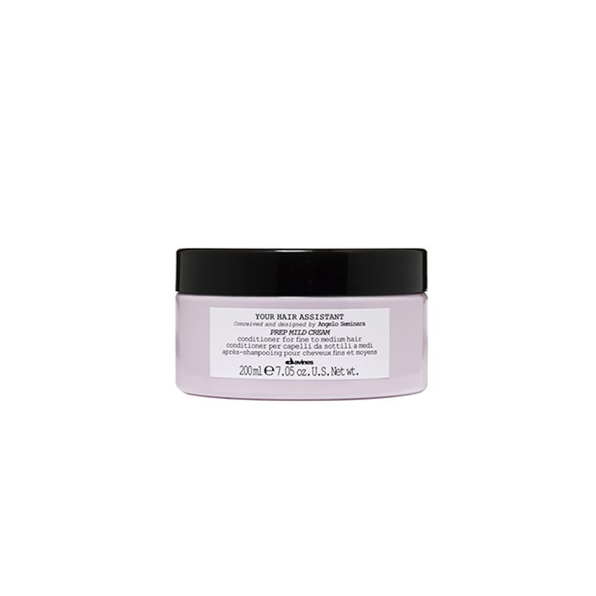 DAVINES YOUR HAIR ASSISTANT PREP MILD CREMA 200 ml (elasticidad e hidratación para cabellos finos y medios)