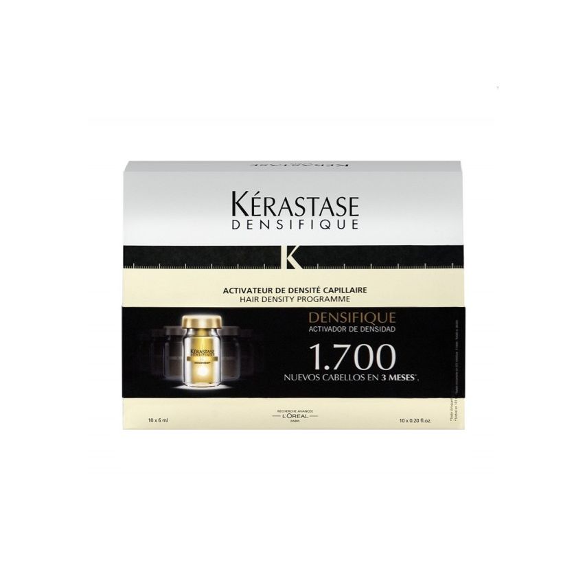 KÉRASTASE DENSIFIQUE DENSIFIQUE 10 X 6ml / ampollas / cabello con perdida de densidad