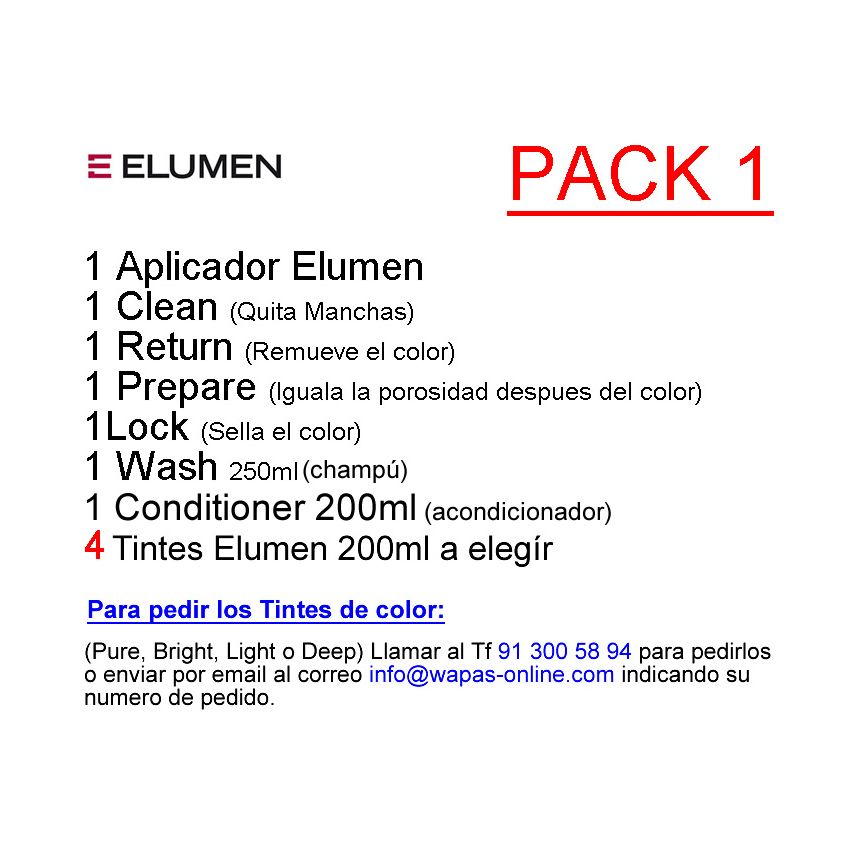 ELUMEN PACK 1 