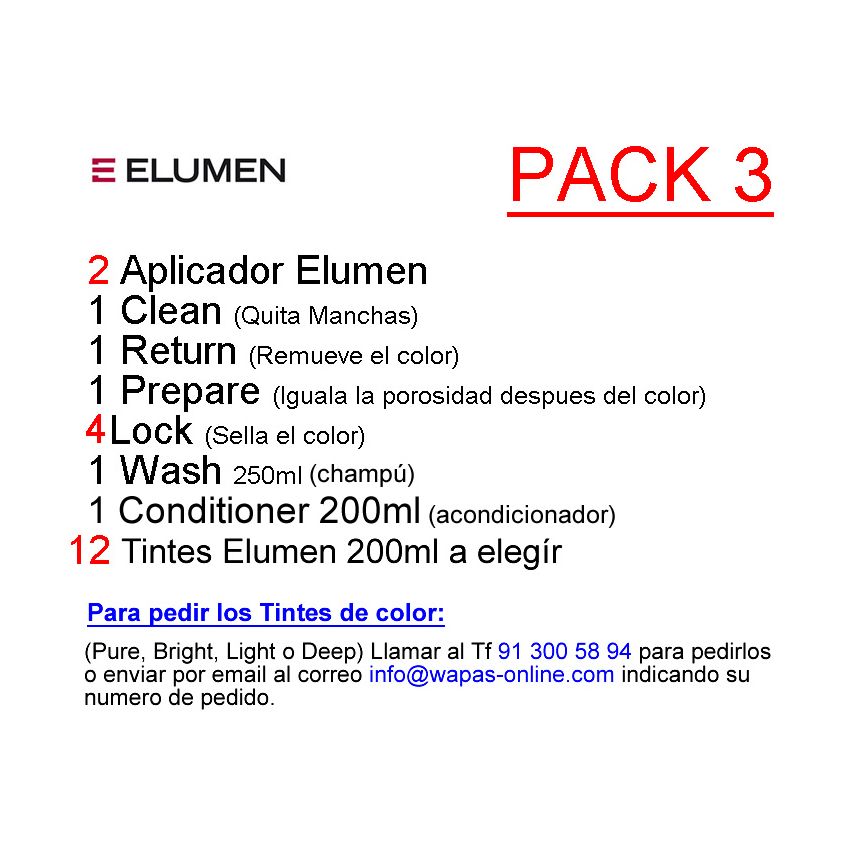 ELUMEN PACK 3