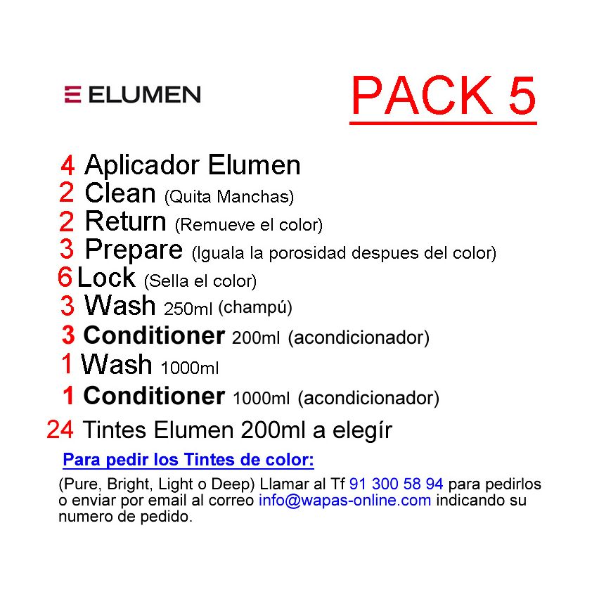 ELUMEN PACK 5
