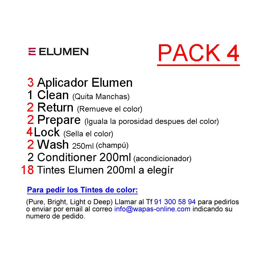 ELUMEN PACK 4
