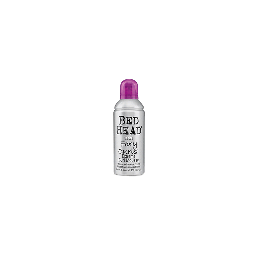 TIGI BED HEAD FOXY CURLS EXTREME ESPUMA 250ml factor fijacion alto cabello rizado