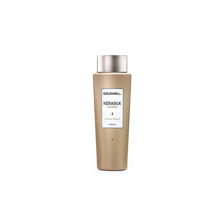 GOLDWELL KERASILK CONTROL SMOOTH INTENSE (2) 500ml / tratamiento queratina / alisado del cabello dañado y/o aspero