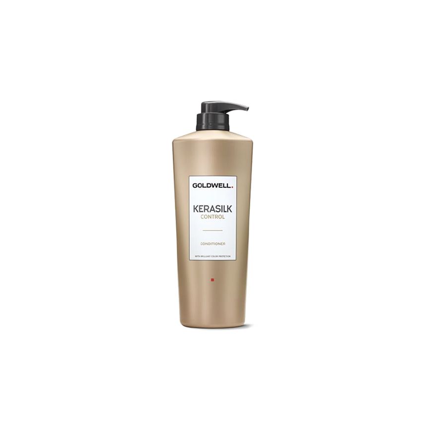 GOLDWELL KERASILK CONTROL ACONDICIONADOR 1000ml / alisa, suaviza y controla el cabello 