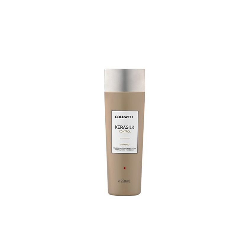 GOLDWELL KERASILK CONTROL CHAMPÚ 250ml / alisa el cabello y limpia suavemente / prolonga el efecto de la keratina